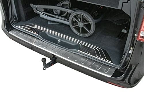Recambo Ladekantenschutz Edelstahl MATT kompatibel für Mercedes VITO W447, V-KLASSE W447 | Premium Qualität