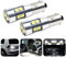 Ba9s T4w Lampadine Led Per Auto Moto, 12V-24V 500Lm Bianca 6000K Con Proiettore, Per Luce Di Retromarcia Luci Targa Luce Interna Luci Della Cupola Luci Della Mappa, 2 Pezzi