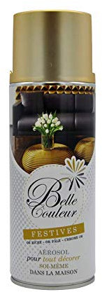 Bombe De Peinture Or Pale