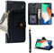 GKLBB Flip Coque pour Klipad Smartphone 5 H5004 Coque Phone Case Cover Etui Housse [Noir]