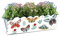 MAXXMEE Décoration de jardinière en forme de papillon | Revêtement de jardinière avec système de clip | Pour jardinières standard (30-50 cm de large) | 50 x 17 x 0,5 cm