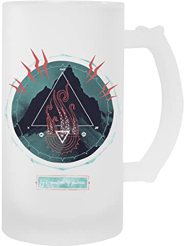 Mountain Triangle Transparent Becher Bier Herren Damen Mug Beer