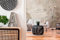 A.S. Création Livingwalls Fototapete Asiatisch Beige 382471 The Wall 3,71 m x 2,80 m Wohnzimmer Schlafzimmer Küche Flur Esszimmer Büro