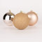 60 mm/18 Stück Weihnachtskugeln, bruchsicher, Champagner-Gold, Weihnachtsbaumschmuck, Kugel, Ornamente, Kugeln, Weihnachtsdekoration, Urlaubsdekoration, glänzend, matt, glitzernd