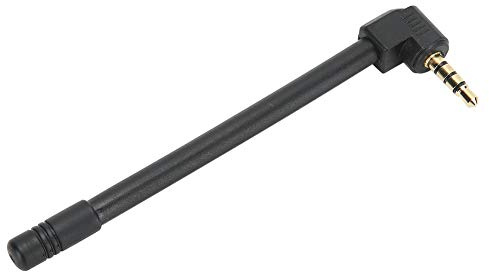 Mrisata Outdoor Antenna 12×4×1 Fm Radio Antenna External for Mini Speaker 3.5mm Right Angle Outdoor Connector