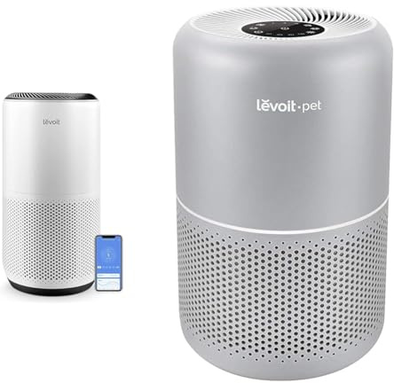 LEVOIT Air Purifiers for Large Home Bedroom 83m2, CADR 400m3/h, Alexa Enabled & Air Purifiers for Home Allergies and Pet Hair, H13 True HEPA Air Filter for Bedroom, 24dB Filtration System