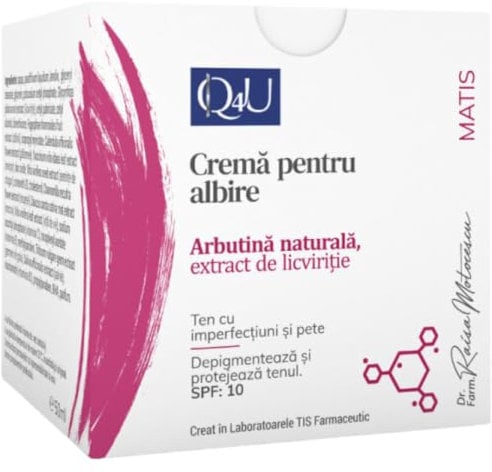 TIS Crema Sbiancante, Whitening Cream, Anti Macchie Viso Crema, Efficace Sulle Macchie di Età, Macchie Scure, Marroni, Previene Nuove Macchie, previene l'Invecchiamento, 50 ml (Crema, Sbiancante)