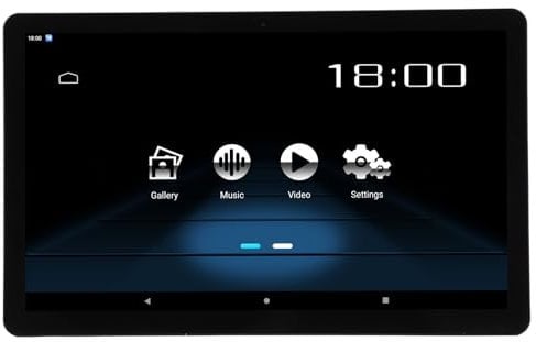 15,6 Zoll 1080P Android 11 Tragbarer Auto-TV-Kopfstützenmonitor, Tablet für den Rücksitz von Autos, Unterstützt Telefonspiegelungs-Touchscreen, mit
