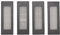 Staubsaugerfilter, 4-teiliger Ersatzfilter für Yeedi VAC Max Station Staubsauger-Ersatzteile