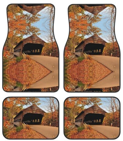 Albany Tapis de sol pour voiture Motif pont couvert