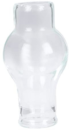Housoutil Glas Lichtabdeckung Für Öllampe Vintage-design Lampenschirm Diy Petroleumlampe Zubehör Retro-abdeckung Für Heimdekoration Windschutz Für Selbstgebaute Lampen