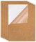 Zyiphor Lot de 8 Feuilles de Liège Autocollantes A4 Tableau D'affichage en Liège de 2 mm D'épaisseur Panneaux Isolants Rectangulaire pour la Décoration Murale, la Fête et L'artisanat de Bricolage