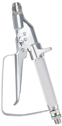 Airless Spritzpistole, Universal Hochdruck Farbspritzpistole, Aluminium Legierung Sprühgerät für Farben, Lasuren, Holzschutzmittel, Normalmodell