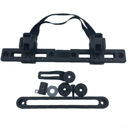 Sileduove Bike Luggage Carrier Hook Mount System Adjustable Pannier Rack Hardware Kit With Installation Points