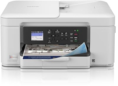 Brother INKvestment 1365 Wireless Color Inkjet All-in-One Printer with Automatic Duplex Printing and 1.8” Color Display | Includes Refresh Subscription Trial(1) (MFC-J1365DW)