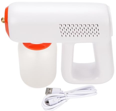 YUKERMARB Pulverizador Eléctrico Inalámbrico 300ml Nebulizador de Niebla Ultrafina para Limpieza Hogar y Cuidado Piel