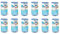 Intex 29000 Filter Cartridge Type A 12 Stuks voor Zwembad 244/305/366 cm
