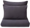 URBANARA Leinen-Bettdeckenbezug Mafalda 100% Leinen, Dunkelgrau, 1 Bettbezug – 200cm x 200cm, nur Bettdeckenbezug