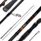 Zeck All Black Spinnrute 2,70m 50g - Jigrute zum Spinnfischen auf Zander, Angelrute zum Zanderangeln & Hechtangeln, Zanderrute