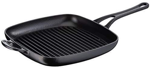 Tefal E2139114 Jamie Oliver Cast Iron Induction Grill pan 25cm x 25cm, 25cm