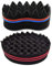 Xinlie Frisierwerkzeug, Schwamm, Twist, Curl, Schwamm, Magic Curl, Schwamm, Doppelseitige Bürste, zwei in einem Twist Magic Hair Schwamm für Afro Braid Style Twist Curls (2 Stück)