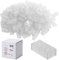 Katara 120 Briques de Construction 4x2, Compatible avec Tous Les Autres Fabricants, Disponible en Plusieurs Couleurs – Transparent