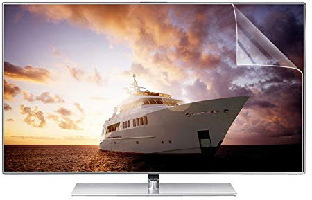 WLWLEO TV Screen Protector for 40-55 inch Monitor Anti Blue Light Screen Filter Film TV Anti-Glare Film Blocking UV & Blue Light from 380 to 495nm,40 inch