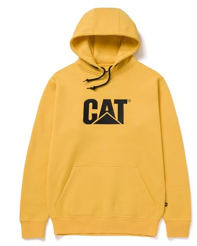 Cat erpillar Hoodie Trademark Yellow XL