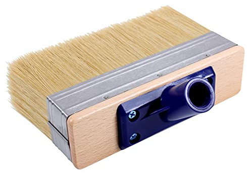 ProDec 7 inch High Capacity Block Decking Brush, Deck Stain Brush Applicator for Fast Application of Woodstains, Decking Oils, Paints, Stains, Deck Coatings, Garden Paints
