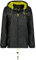 Geographical Norway Boat Lady - Veste Coupe Vent Femme Outdoor - Blouson Manches Longues Femmes - Manteau Tactique (Noir XL Taille 4)