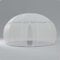 Astreea Igloo Umbrella Garten Pavillon wasserdicht aus Aluminium mit Moskitonetz und Beleuchtung, Pavillon rund, Gartenlaube, Pergola, Sonnenschirm regendicht (XL 4,84 m x 4,84 m, Weiß, Aluminium)
