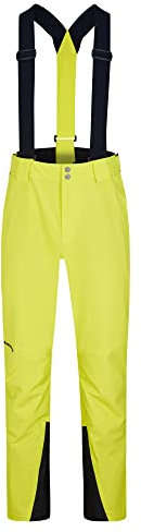 Ziener Herren TAGA Ski-Hose/Snowboard-Hose | Träger, wasserdicht, PFC frei, bitter Lemon, 56