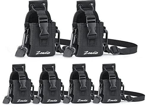Zeadio Multifunktionstasche Halter für GPS-Telefon-Funkgerät (ZNC-20B, Packung mit 6)