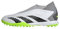 adidas Unisex Predator Accuracy.3 Laceless Turf Boots Football, Cloud White/Core Black/Lucid Lemon, 11 UK
