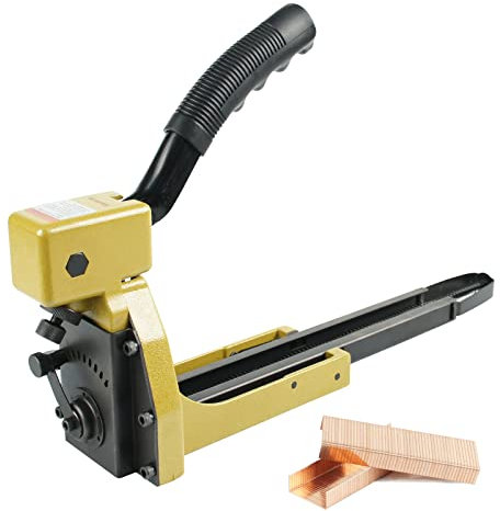 HB3515 Agrafeuse manuelle pour cartons de 16 gagues, agrafes pour cartons de 15mm, agrafeuse pour cartons ondulés, agrafeuse pour cartons pour fermer les boîtes pliantes