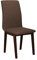 Mirjan24 Esszimmerstuhl Lizubo I, B:43 x H:90 x T:51 cm, Polsterstuhl Rahmen aus Buchenholz Gepolsterte Sitzfläche aus Stoff Stuhl für Arbeitszimmer Esszimmer Küchenstuhl (Nuss/Soro 28)
