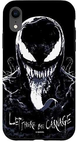 iPhone XR Marvel Venom: Let There Be Carnage Eddie Brock Black Case