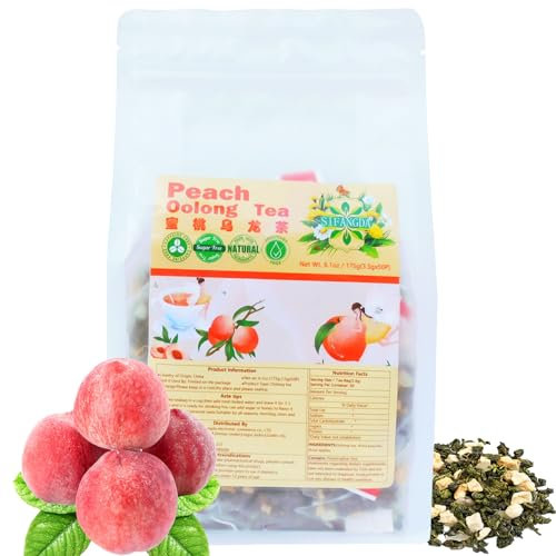 Thé SIFANGDA pêche Oolong 蜜桃乌龙茶 175g(3.5gx50P) Peach Oolong Tea Thé naturel de fruits Oolong chinois