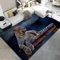 Leopardentier Gepard Teppich Kinderteppich Wohnzimmerteppich Schlafzimmerteppich 3D-Gedruckter Superweicher Flanellteppich 140 X 200 cm - Leicht Zu Reinigendes, Weiches Polyester -8F6L4T3D0R7