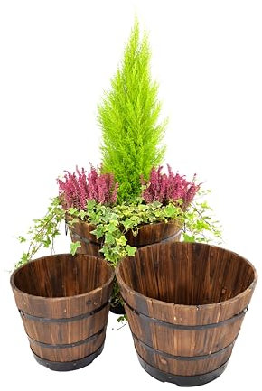 VegTrug Set mit 3 nistbaren Pflanzgefäßen – klein, mittel, groß
