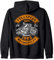 Vintage 1985 Birthday Man Biker Motorcycle Chopper Zip Hoodie