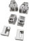 For Fun-ssor for MERCU-RY One.1 for Cre-ality for Ender5 Pro Plus 3D-Drucker for MERC-URY1.1 for Core-XY Aluminiumlegierung CNC-gefräste Umbauteile KIT