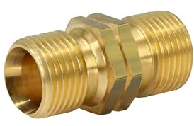 CFH Schlauchverbinder SV 455 – G 1/4 LH, Messing, für LPG-Schlauchleitungen, zum Verbinden und Verlängern
