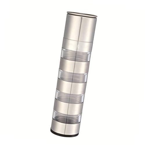 Obotsnoi Spices Jar For Kitchen Seasoning Bottle Clear Spices Tower Spices Box Stackable Condiment Organizers Spices Container