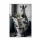Moderne Badezimmerdrucke Zebra Sitzt Auf Der Toilette Poster Tier Auf Der Toilette Leinwand Malerei Badezimmer Humor Home Wanddekoration 40X50Cm Kein Rahmen