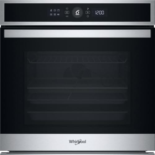 Whirlpool WOI4IS8PPM0SXA Forno Inox 17 funzioni, Pizza310° Cook4 Steam+ AirFry Classe A+ 73Lt, Pirolisi+Idrolisi