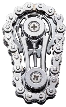Fidget Chain Sensory Toy for Stress Relief, Pocket Size Hand Roller with Fast Bearings, Ideal for Boys, Teens, and Adults, Cool Gadget for Boredom