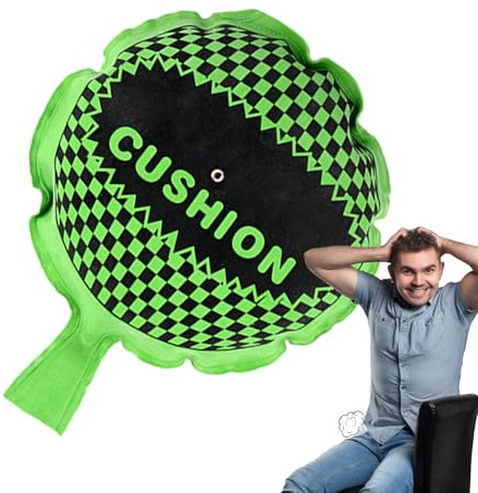 caiduos Furzkissen Streichspielzeug, Aufblasbares Furzstreichspielzeug, Selbstaufblasendes Furzkissen, Lustiger Aufblasbare Pupsmatte, Cushion Pupskissen, für Aprilscherz, Schule, Streiche