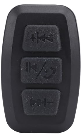 RASTKY Multifunktionale Wiederaufladbare Kabellose Fahrradlenker-Fernbedienung mit Langer Akkulaufzeit für Outdoor-Abenteuer (BLACK)