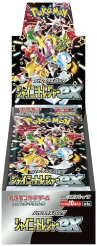 Pokemon TCG Paldean Fates Shiny Treasure ex Japanese Booster Box (10 Packs) | High Class Set | 10 Cards Per Pack | Titan Authenticated